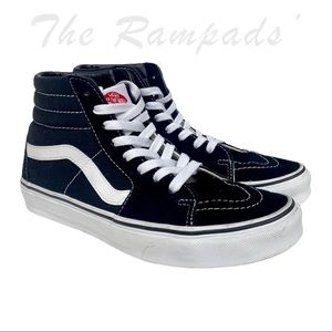 Vans Sk8-Hi Parisian Night/ True White Skate Shoes